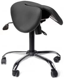 Раздвоенное кресло-седло ЕЗДуо Черный / EZDuo