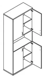 Шкаф СТ-1.5 Французский орех