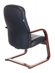 Кресло для посетителя Бюрократ Т-9923ВАЛНУТ-АВ / T-9923WALNUT-AV