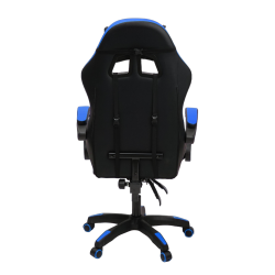 Кресло 892-1 цвет черный/синий с массажем 892-1-блаcк-блуе-масс / 892-1-black-blue-mass
