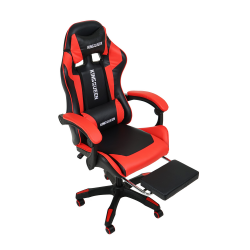 Геймерское кресло 1206 КИНГКУЕЕН цвет черный/красный с массажем 1206-блаcк-ред-масс / KINGQUEEN 1206-black-red-mass