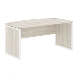 Стол руководителя КСТЕН-КП КСКПЕТ 169 Сосна Эдмонт Белый / XTEN-QP XQPET