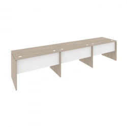 Рабочая станция ОНИКС О.РС-3.2.7 Дуб Аттик/Белый / ONIX O.RS-3.2.7