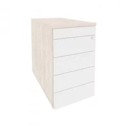 Тумба приставная / опорная (ТИП-ОН) ОНИКС О.ТПО-1.8 ТИП Денвер Светлый/Белый / (TIP-ON) ONIX O.TPO-1.8 TIP