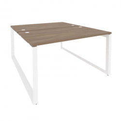 Рабочая станция на О-образном м/к ОНИКС О.МО-Д.РС-2.3.8 Дуб Аризона/Белый / ONIX O.MO-D.RS-2.3.8