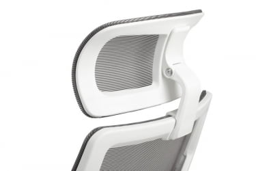 Кресло Оливер РCХ В-203АC Белый пластик/Серый / Oliver RCH W-203AC