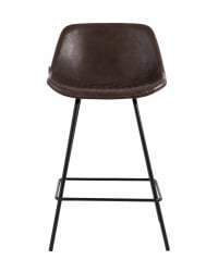 Стул полубарный Деймон (ПБ) экокожа Коричневый