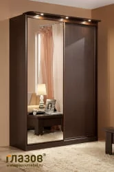 Двустворчатый шкаф 2 Домашний Композиция Венге