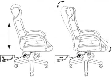 Кресло руководителя Бюрократ Т-9928ВАЛНУТ Фабриc зеленый Италиа Греен / T-9928WALNUT Fabric Italia Green