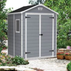 Сарай пластиковый МАНОР 6кс5 ДД / MANOR 6x5 DD