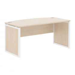 Стол руководителя КСТЕН-КП КСКПЕТ 169 Бук Тиара Белый / XTEN-QP XQPET