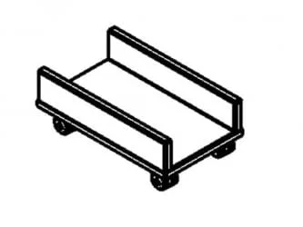 Подставка под системный блок КССС 500 Бук Тиара / XSS