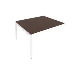 Проходной наборный элемент переговорного стола Метал Сйстем Б.ППРГ-3 Венге/Белый / Metal System