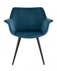 Стул Мэйсон Нев велюр Пыльно-синий / New