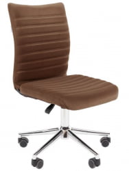 Офисное кресло CХАИРМАН 033 велюр Коричневый / CHAIRMAN