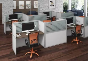 Перегородка со стеклом 1150 мм РАНД РП115СГ90 Дуб сонома светлый / RAND RP115SG90