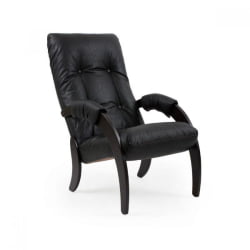 Кресло Модель 61 венге / Веллоур Волкано 06 / Vellour Volcano