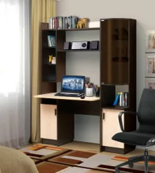 Стол компьютерный №5 Клен/Венге