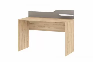 Стол письменный Хаски 11 Дуб Ирландский Мокко Белый