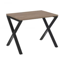 Стол рабочий ЛОФТ ВР.Л-СРКС-1.7 Металл черный Дуб Аризона / LOFT VR.L-SRX-1.7