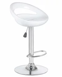 Стул барный ДОБРИН ДИСCО Белый / DOBRIN DISCO