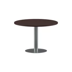 Конференц-стол на 4 человека ИМАГО ПРГ-100 Венге Магия-алюминий / IMAGO