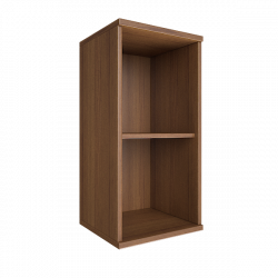 Стеллаж низкий узкий Рива А.СУ-3 Орех Гварнери / Riva