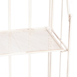 Этажерка Сеcрет Де Маисон Елиса (ПЛ08-10337) стальной сплав, античный белый, 41,50х20х108 см / Secret De Maison Elisa (PL08-10337)