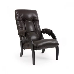 Кресло Модель 61 венге / Вегас лите амбер / Vegas lite amber