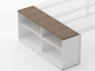 Тумба открытая Дека 9.01.165 Дуб Верцаска/Белый / Deka