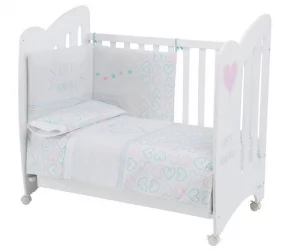 Постельное белье Микуна Вондерфул 3 предмета 120кс60 ТХ-821 / Micuna Wonderful 120x60