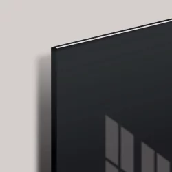 Доска магнитно-маркерная стеклянная БРАУБЕРГ 60х90 см Черная / BRAUBERG