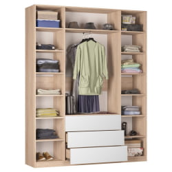 Шкаф распашный Р-230х180х45-3-ПО-М(ЯШТ-ЯШС) / R-230х180х45-3-PO-M(ЯШТ-ЯШС)