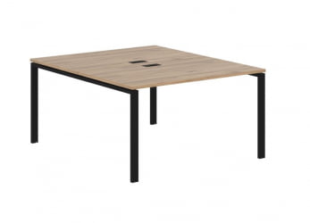 Бенч-система ЕДИС ЕУВСТ 1316 Дуб Денвер светлый Черный / EDIS EUWST