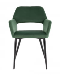 Стул Денди велюр Зеленый