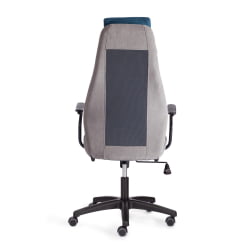 Кресло АВИАТОР флок, ткань , синий/серый/серый, 32/29/В2-1 / AVIATOR 32/29/W2-1