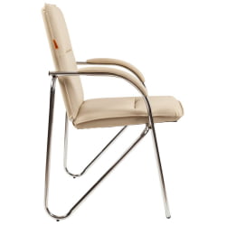 Комплект офисных кресел CХАИРМАН 851 экокожа Бежевый / CHAIRMAN