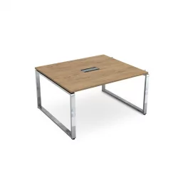 Стол системы БЭНЧ, переговорный, начальный ГЛОСС ЛИНЕ НСПН-О.928 Теаквоод / GLOSS LINE Teakwood