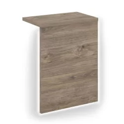 Накладка с подсветкой прямая высокая для О.Р-Ф.МП.В-98 ОНИКС О.Р-НП.В-98.1.С Тиквуд Темный / О.R-F.MP.V-98 ONIX О.R-NP.V-98.1.S