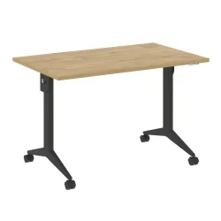 Стол складной мобильный КС-Пулл КС.М-2.7 Тиквуд Светлый/Антрацит / X-Pull X.M-2.7