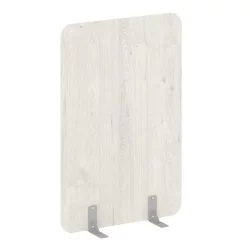 Перегородки на металлических опорах на фетровых подпятниках Р-лине ДП.Ф-100-150 Дуб Наварра / R-line DP.F-100-150