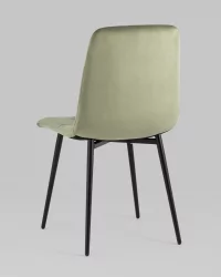 Стул Одди велюр Пыльно-оливковый