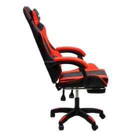 Геймерское кресло 1209-1 КИНГКУЕЕН, цвет черный/красный, 1209-1-блаcк-ред-масс / KINGQUEEN, 1209-1-black-red-mass