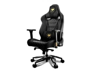 Кресло геймерское CОУГАР ТХРОНЕ РОЙАЛ Блаcк / COUGAR THRONE ROYAL Black