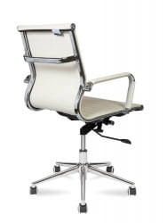 Кресло офисное Техно ЛБ Слоновая кость / LB