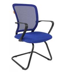 Кресло для посетителей CХАИРМАН 698 В (В) Синий / CHAIRMAN (V)