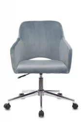 Кресло для оператора Бюрократ CХ-380СЛ Голубая сталь Италиа 21 / CH-380SL Italia