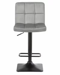 Стул барный ДОБРИН ДОМИНИC Серый велюр МДЖ9-75 / DOBRIN DOMINIC MJ9-75
