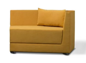 Диван металл Элемент 2Б1 Желтый