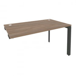 Стол-приставка на П-образном м/к к опорным элементам ОНИКС О.МП-СПР-3.8 Дуб Аризона/Антрацит / ONIX O.MP-SPR-3.8